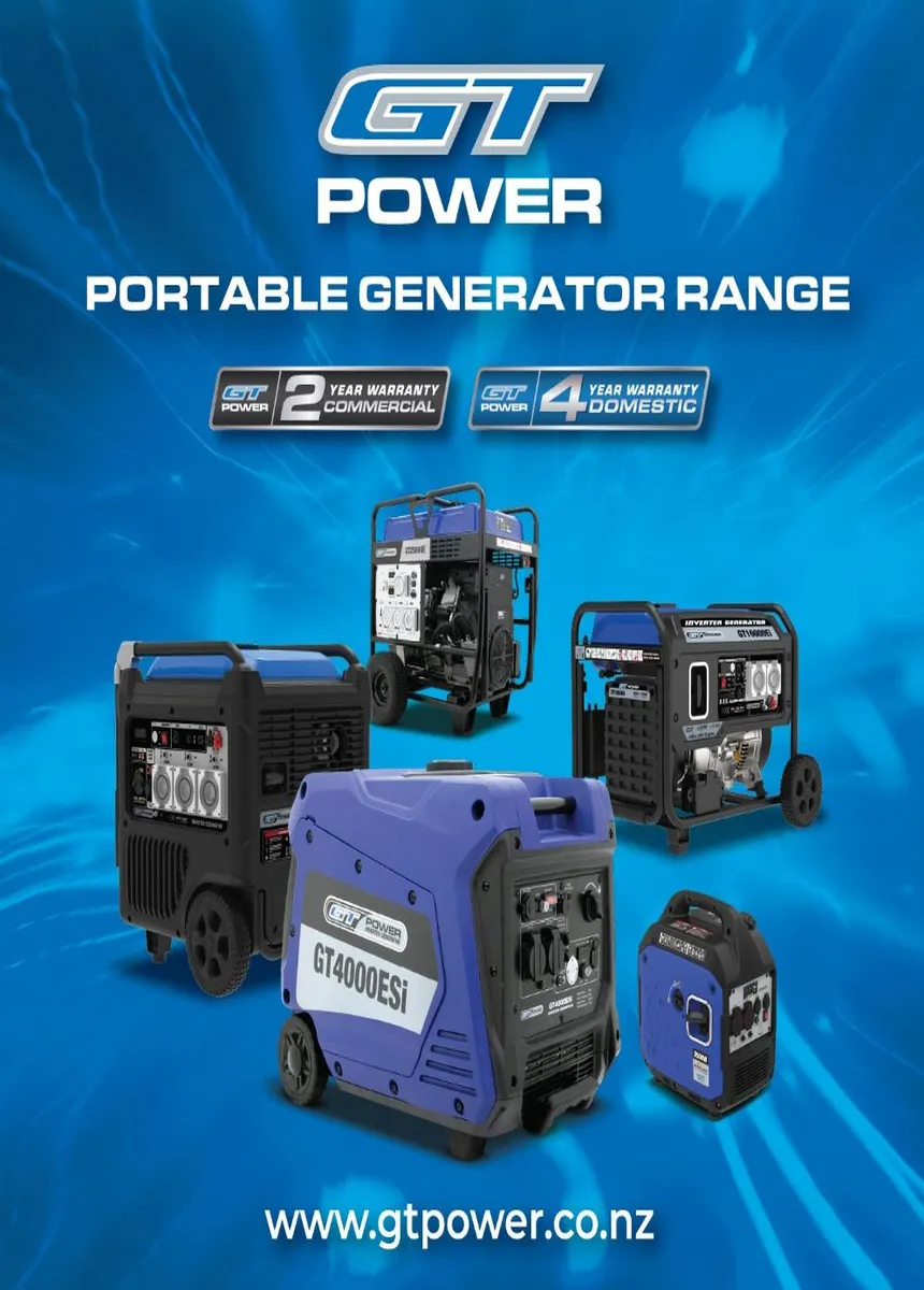 GT Power Portable Generator Catalogue